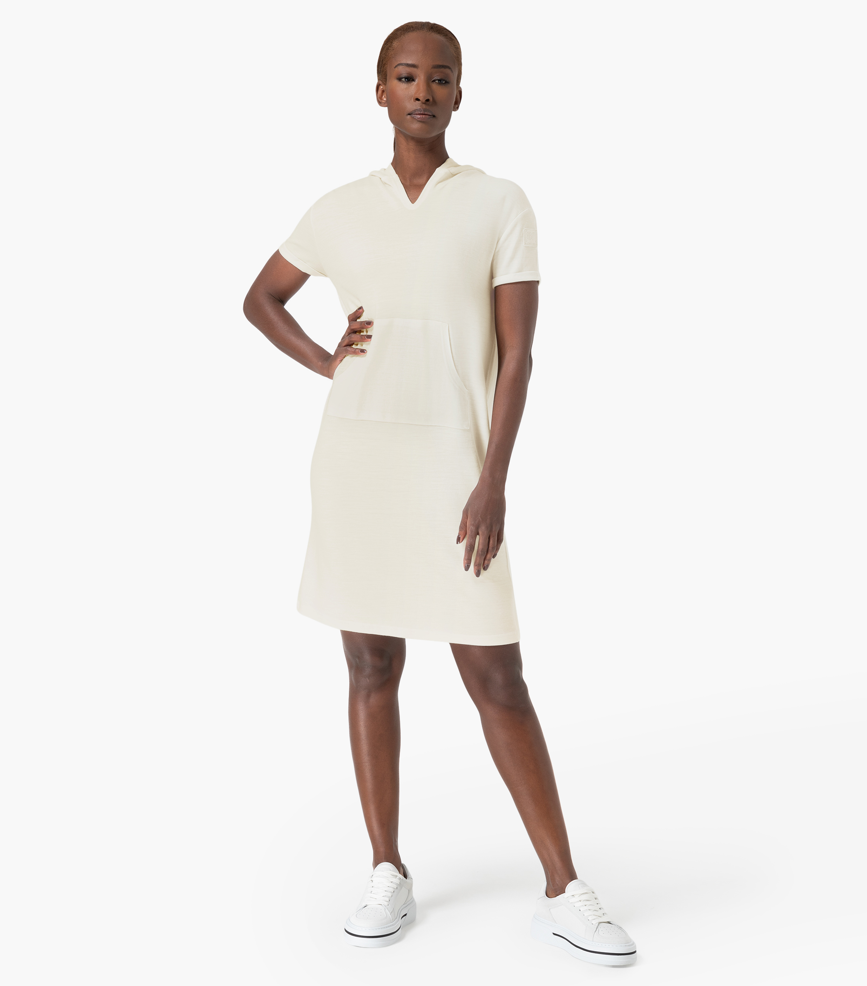 HOODED BIO DRESS