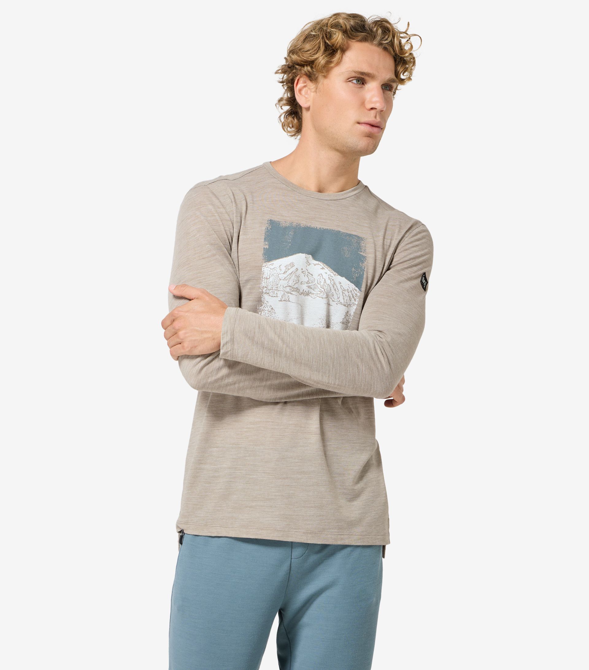 LITHOGRAPHY MOUNTAIN LS