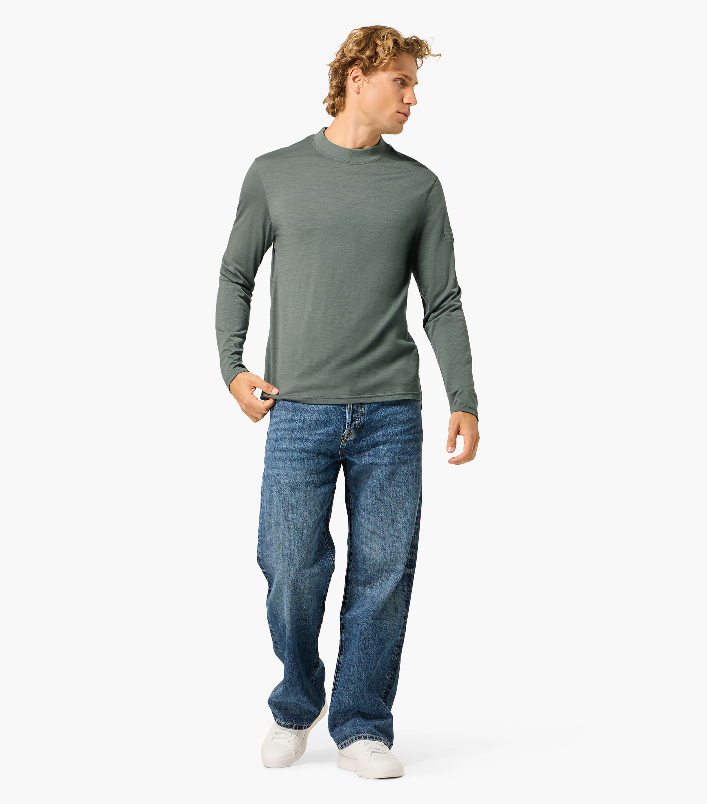 CASUAL RIB BIO J LS
