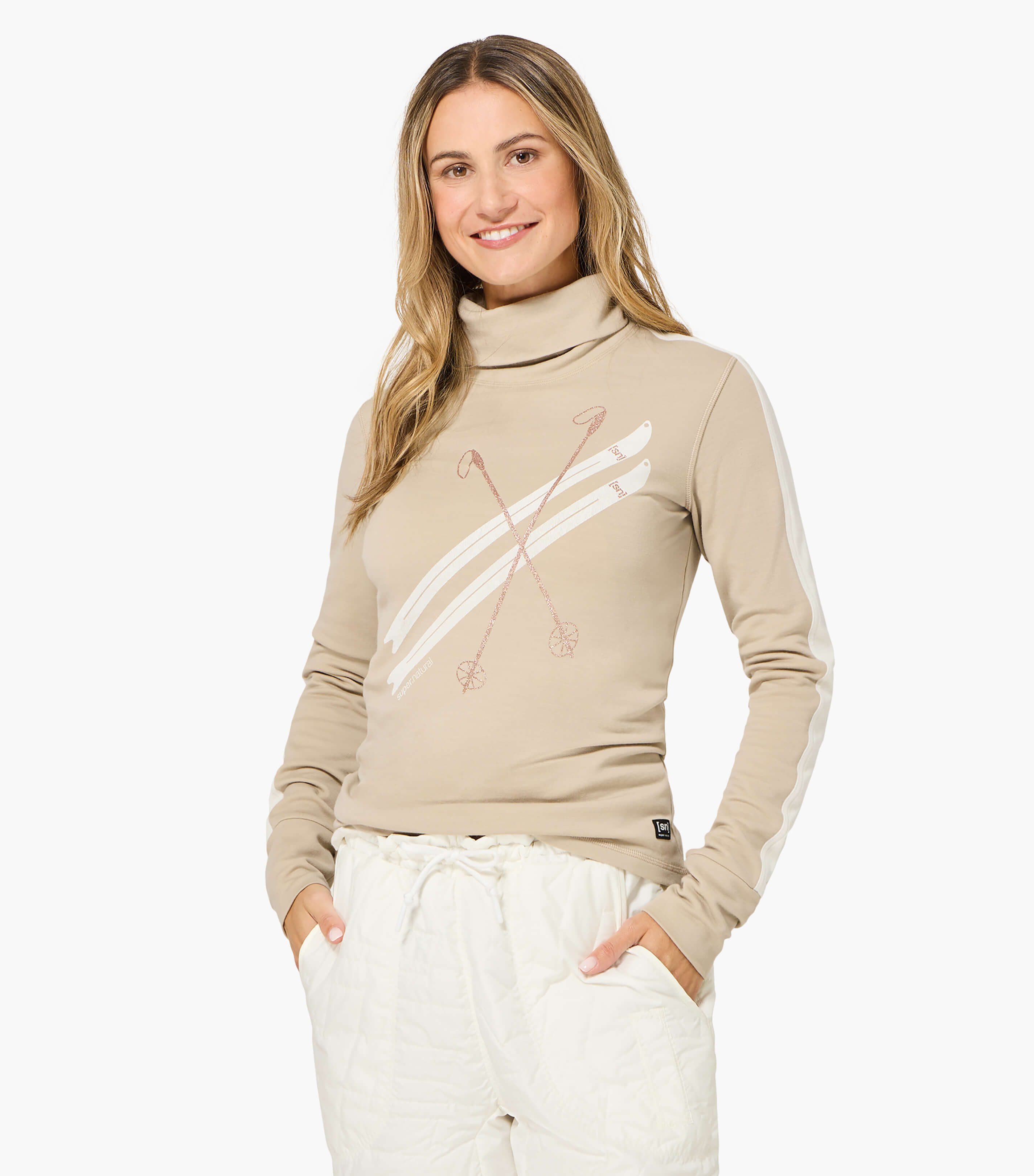 KRYSSEDE SKI ROLL NECK