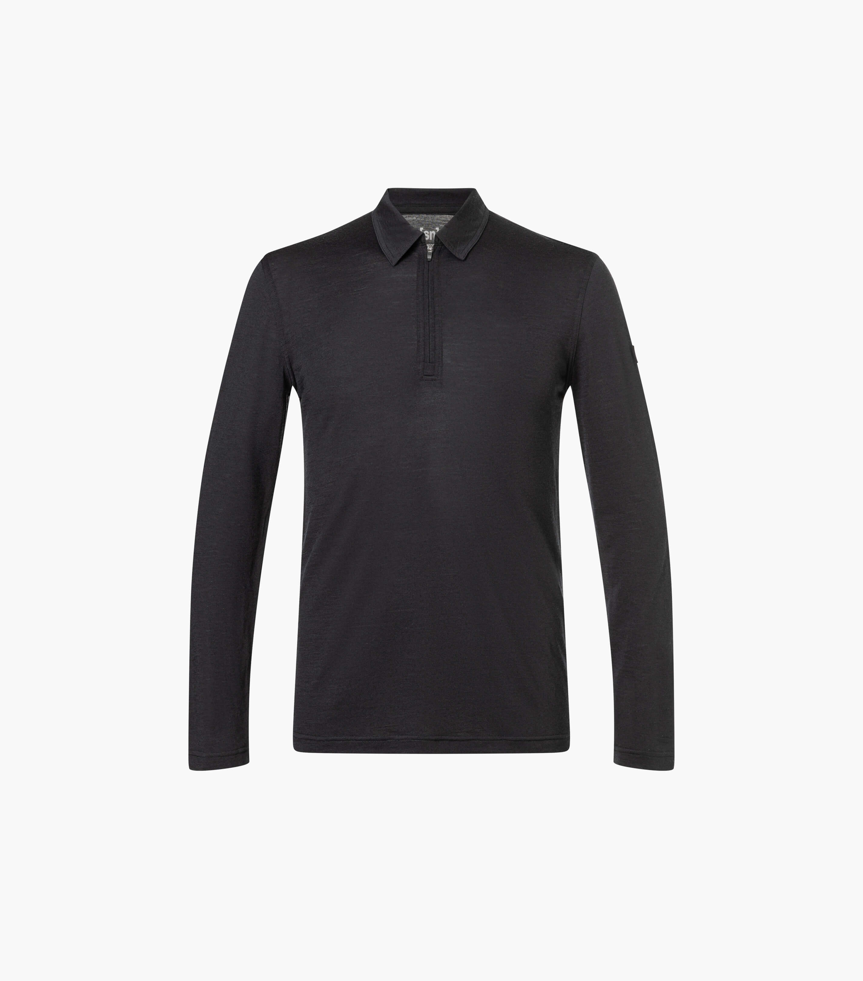 ZIP POLO LS