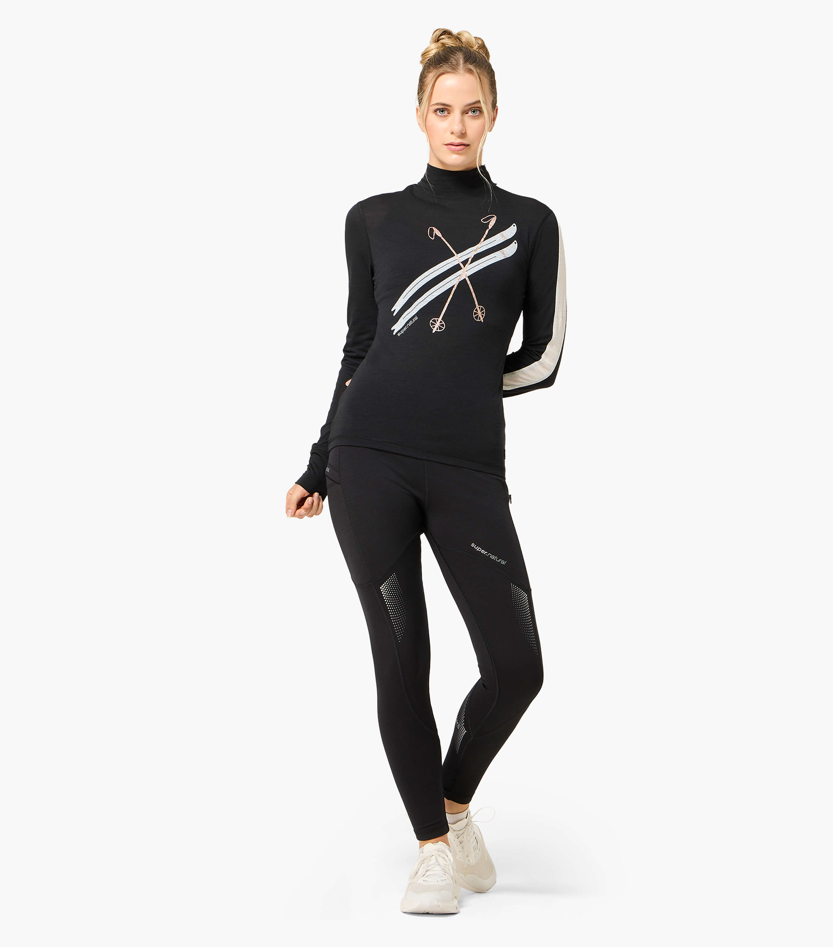 KRYSSEDE COL T-NECK LIGHT