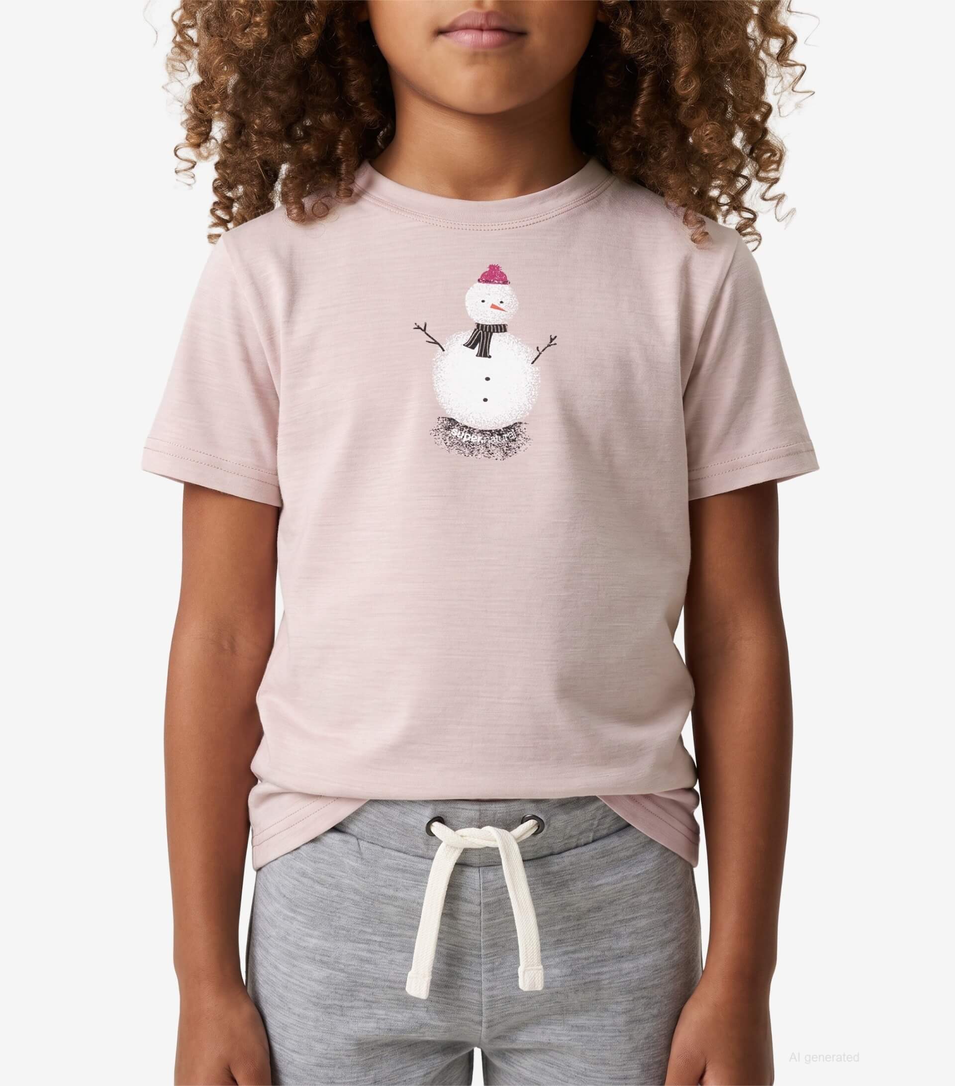 K SNOWMAN TEE