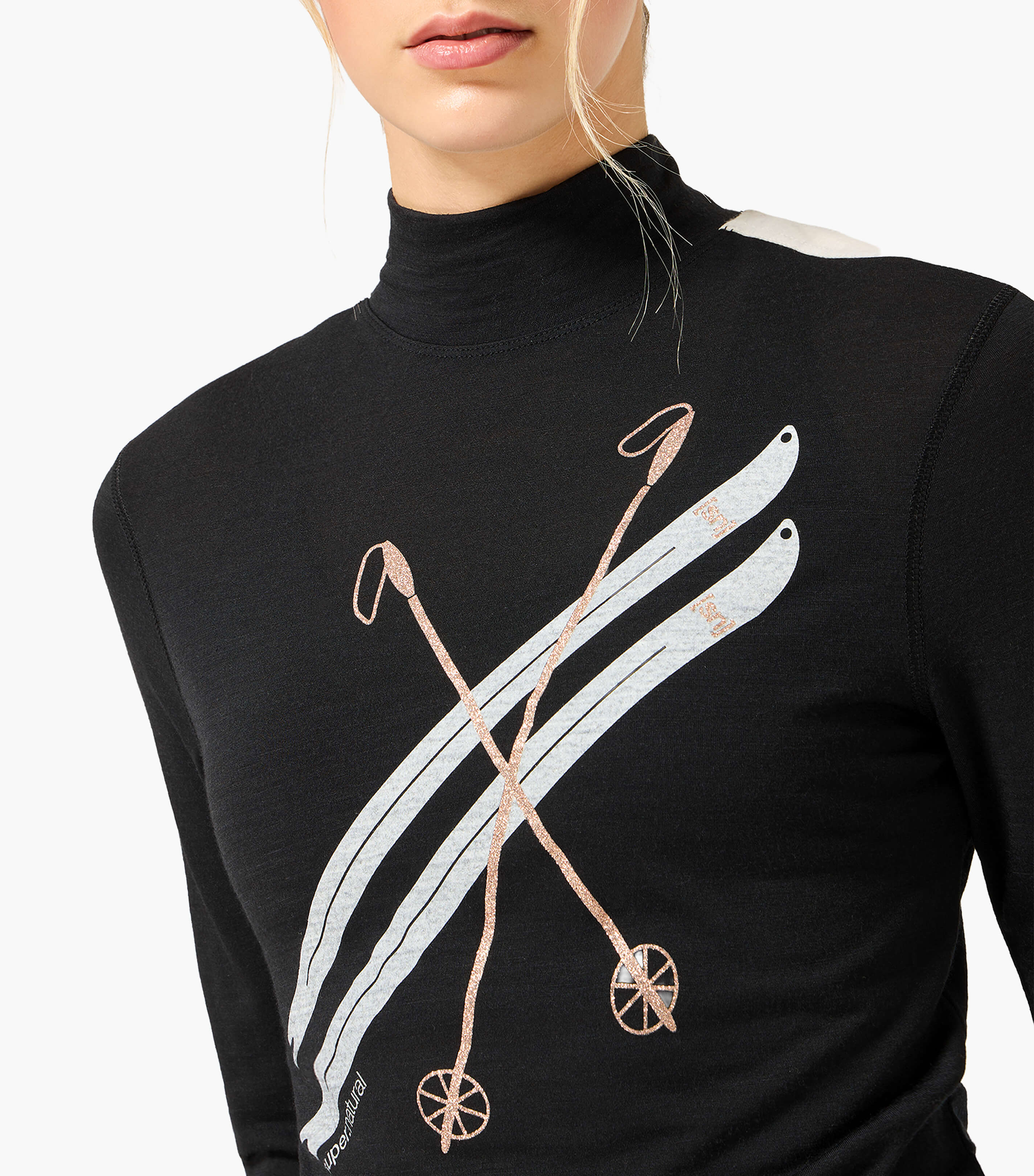 KRYSSEDE COL T-NECK LIGHT