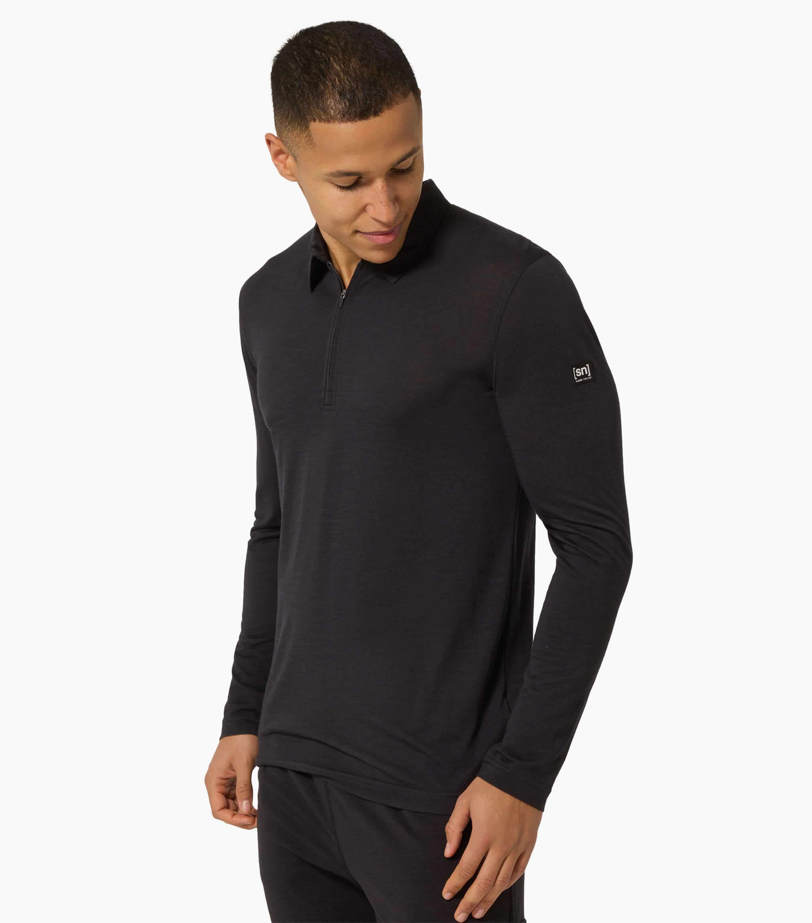 ZIP POLO LS