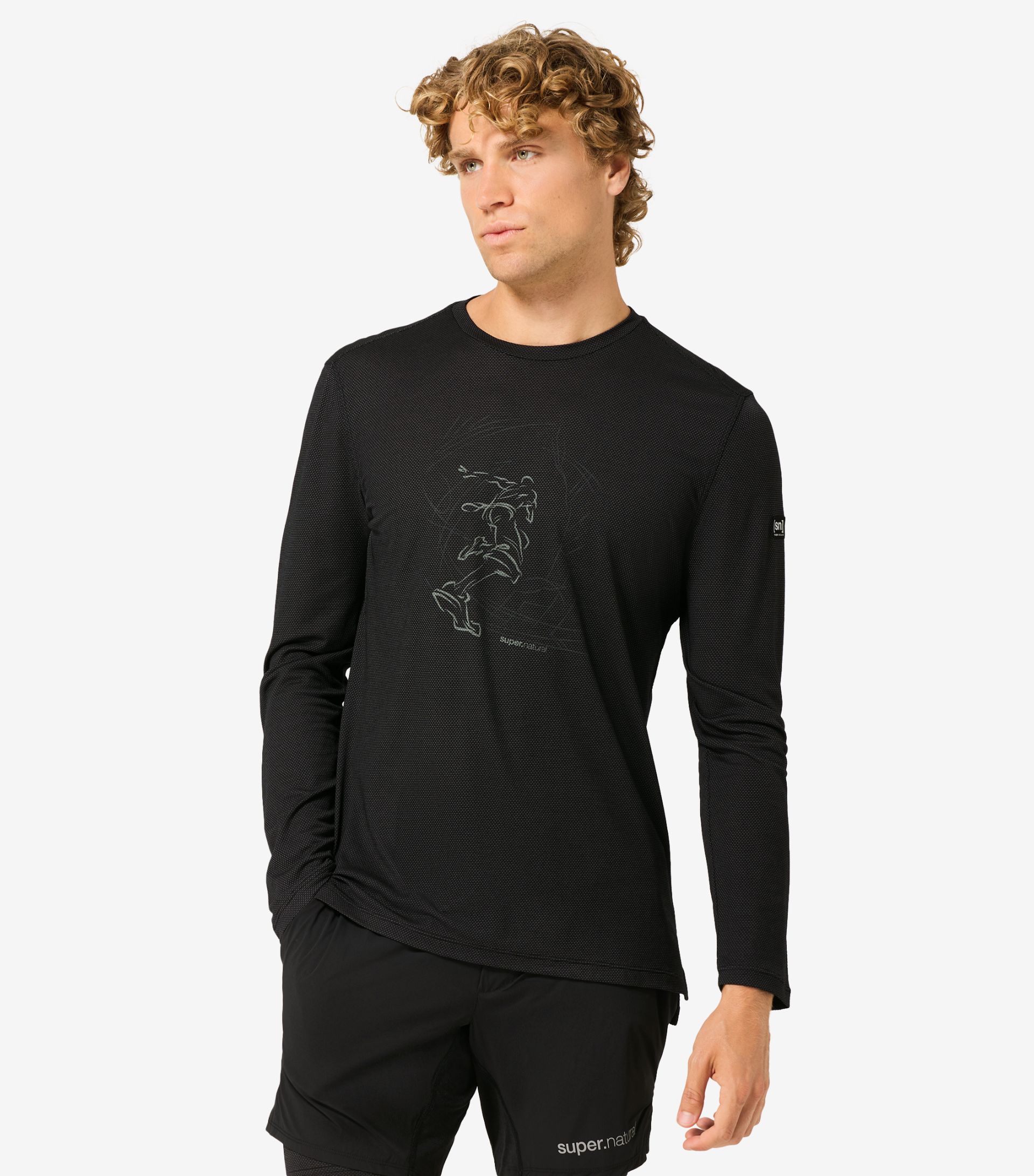 SKETCHED RUNNER MESH LS