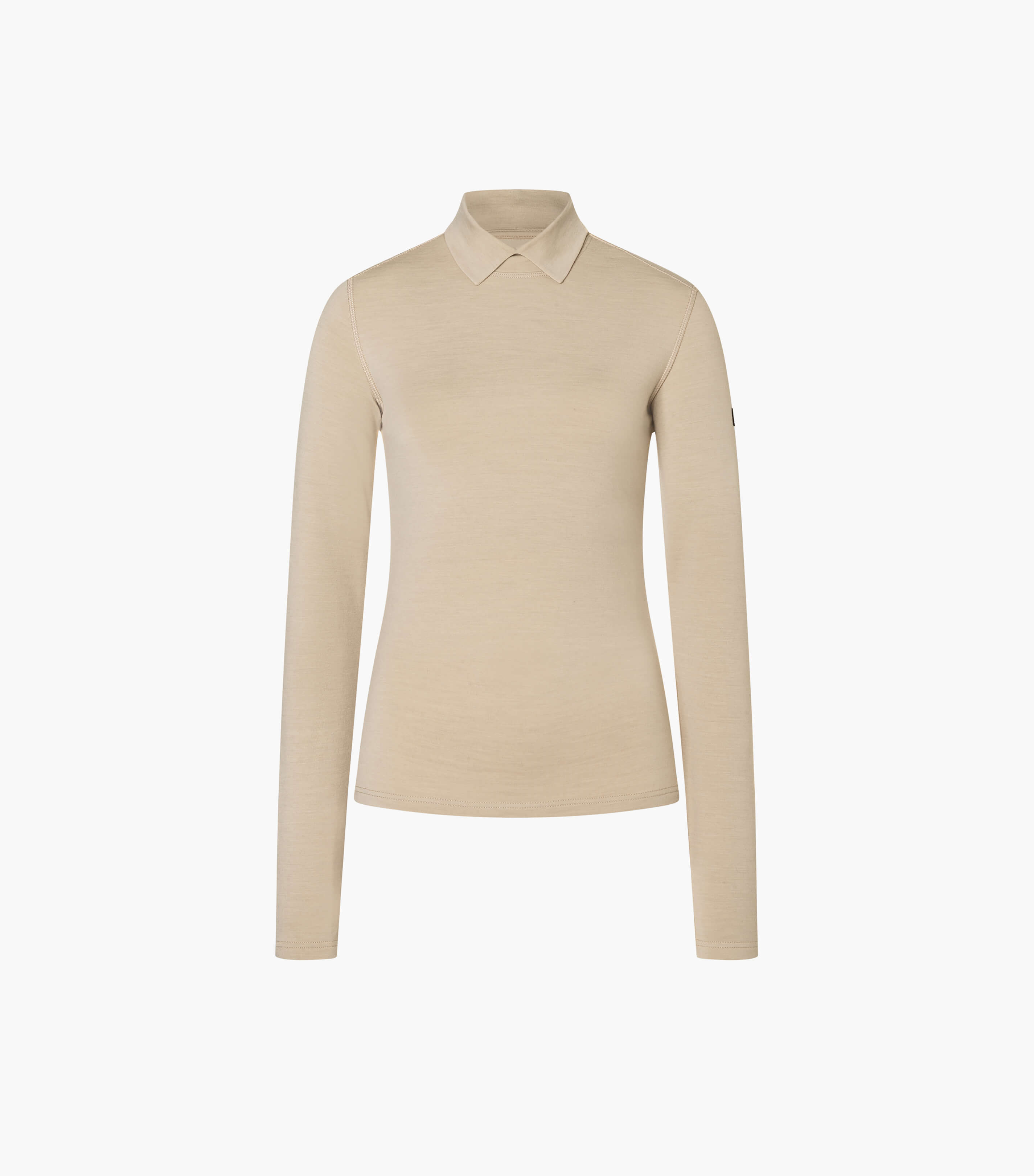 SPLIT BRUSH TURTLENECK