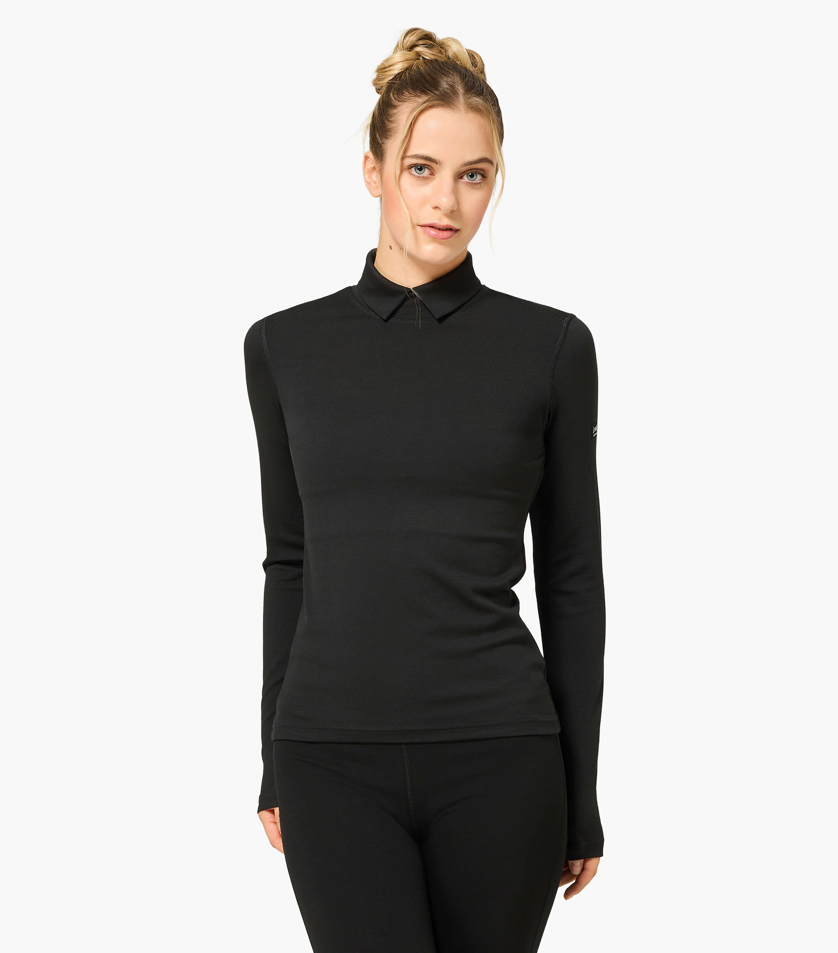 LUX SPLIT TURTLENECK