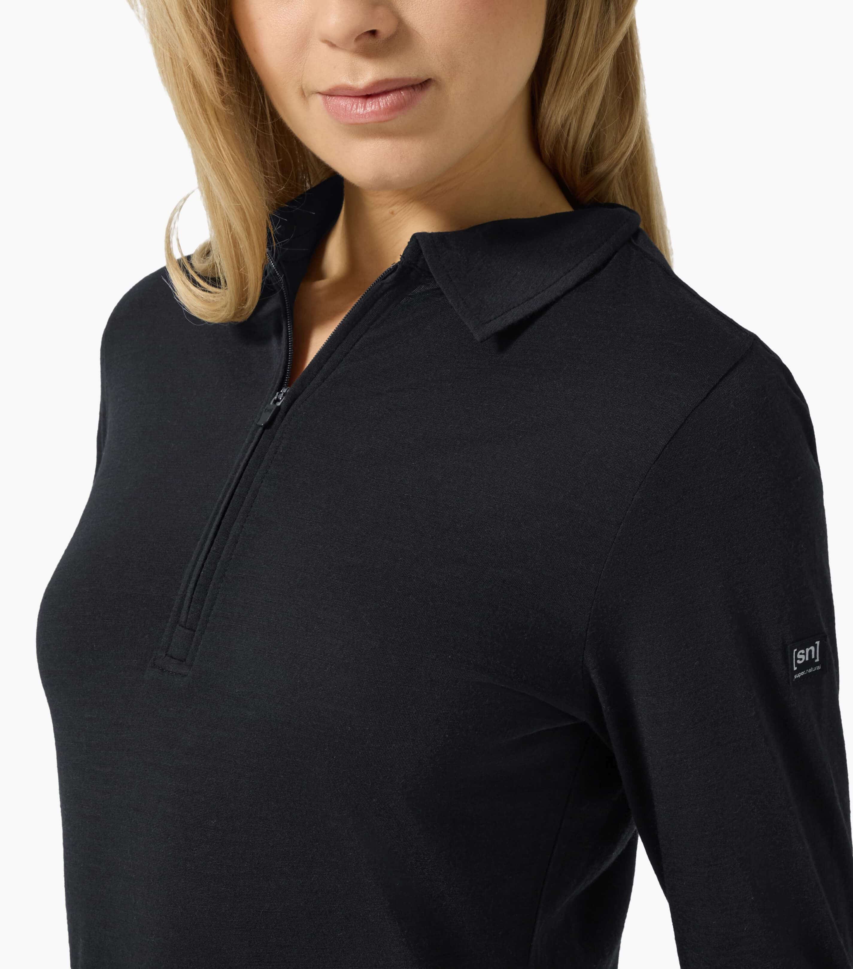 ZIP POLO LS