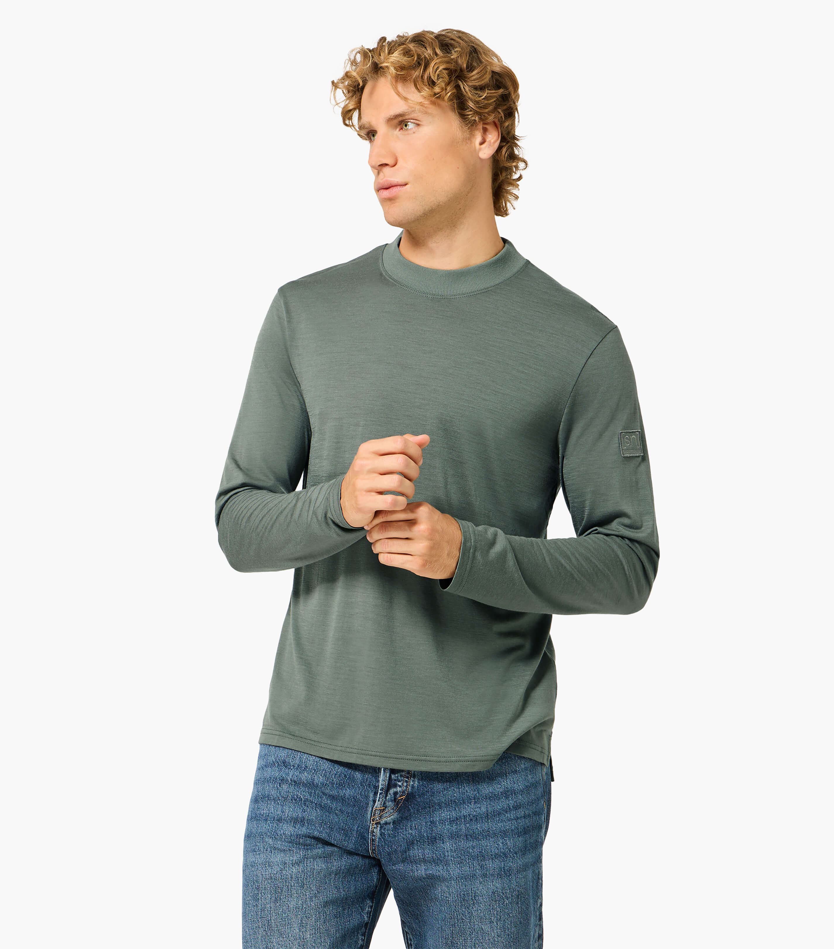 CASUAL RIB BIO J LS