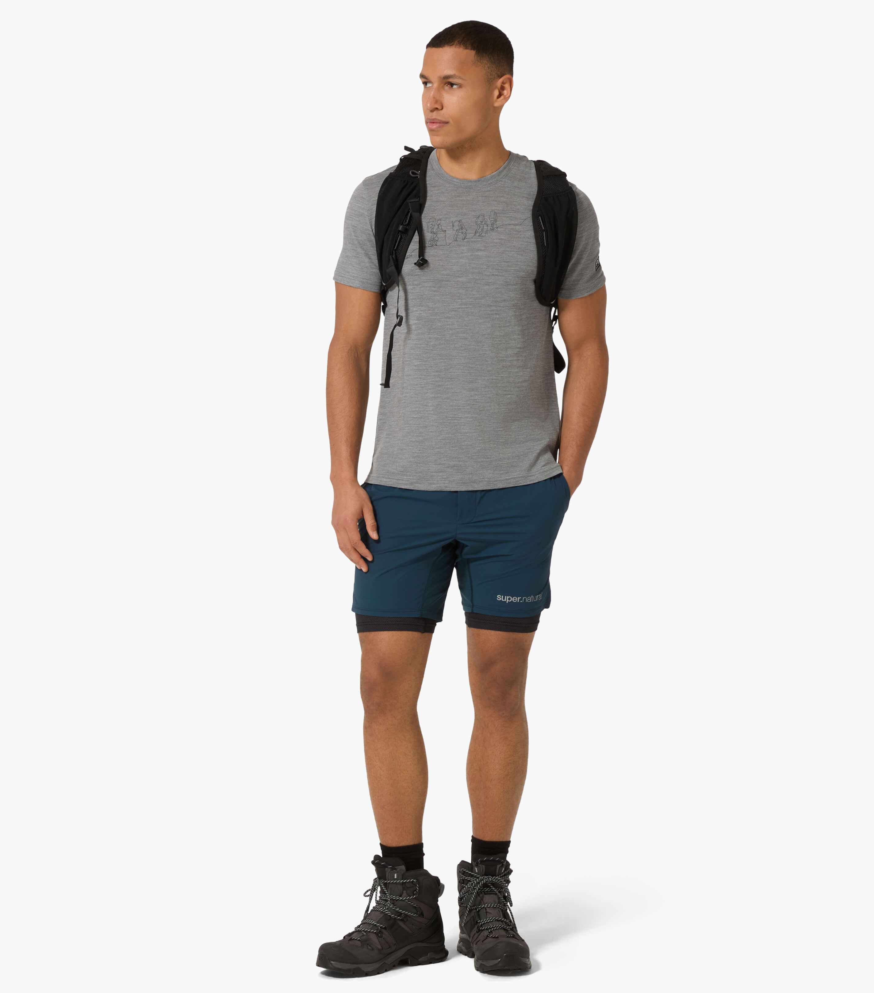 DOUBLE LAYER SHORTS