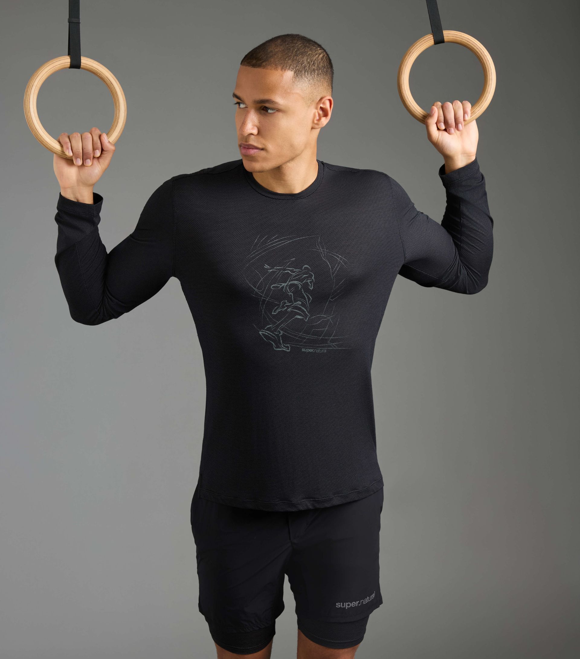 SKETCHED RUNNER MESH LS