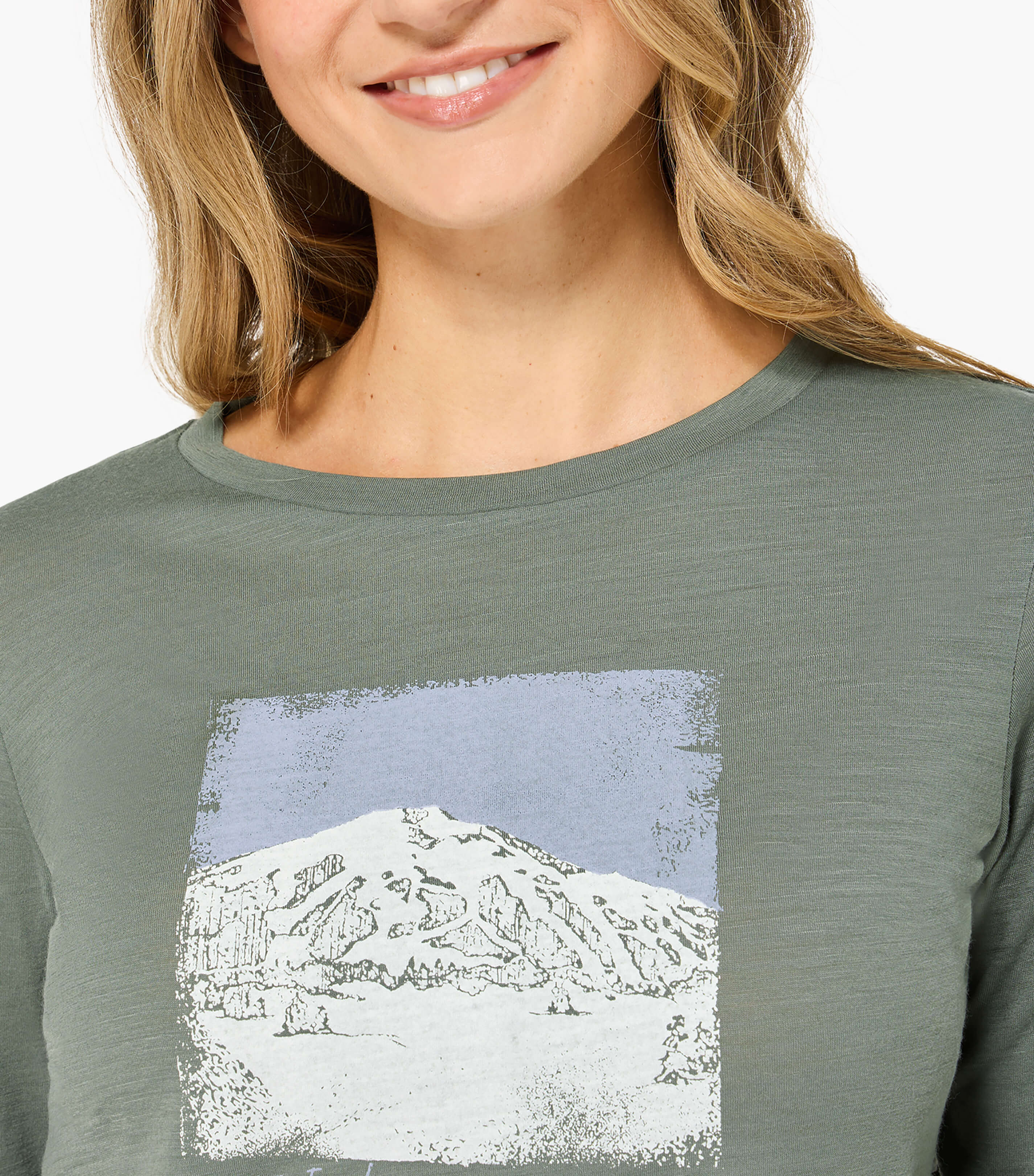 LITHOGRAPHY MOUNTAIN LS