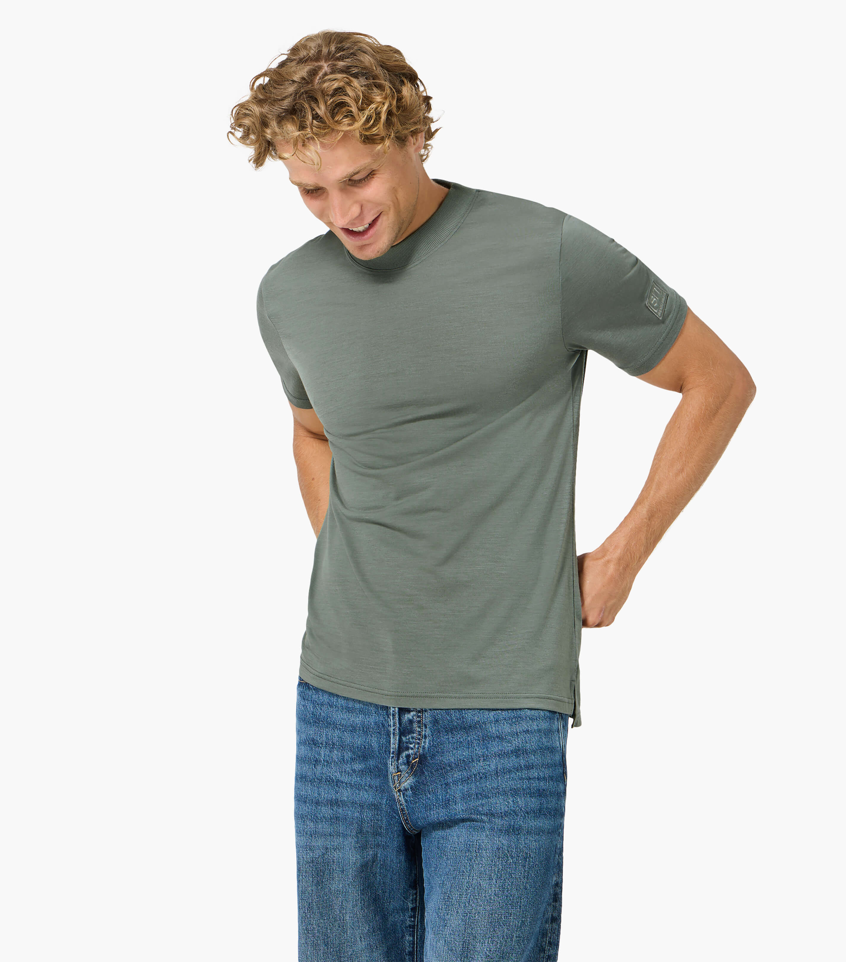 CASUAL RIB BIO J TEE