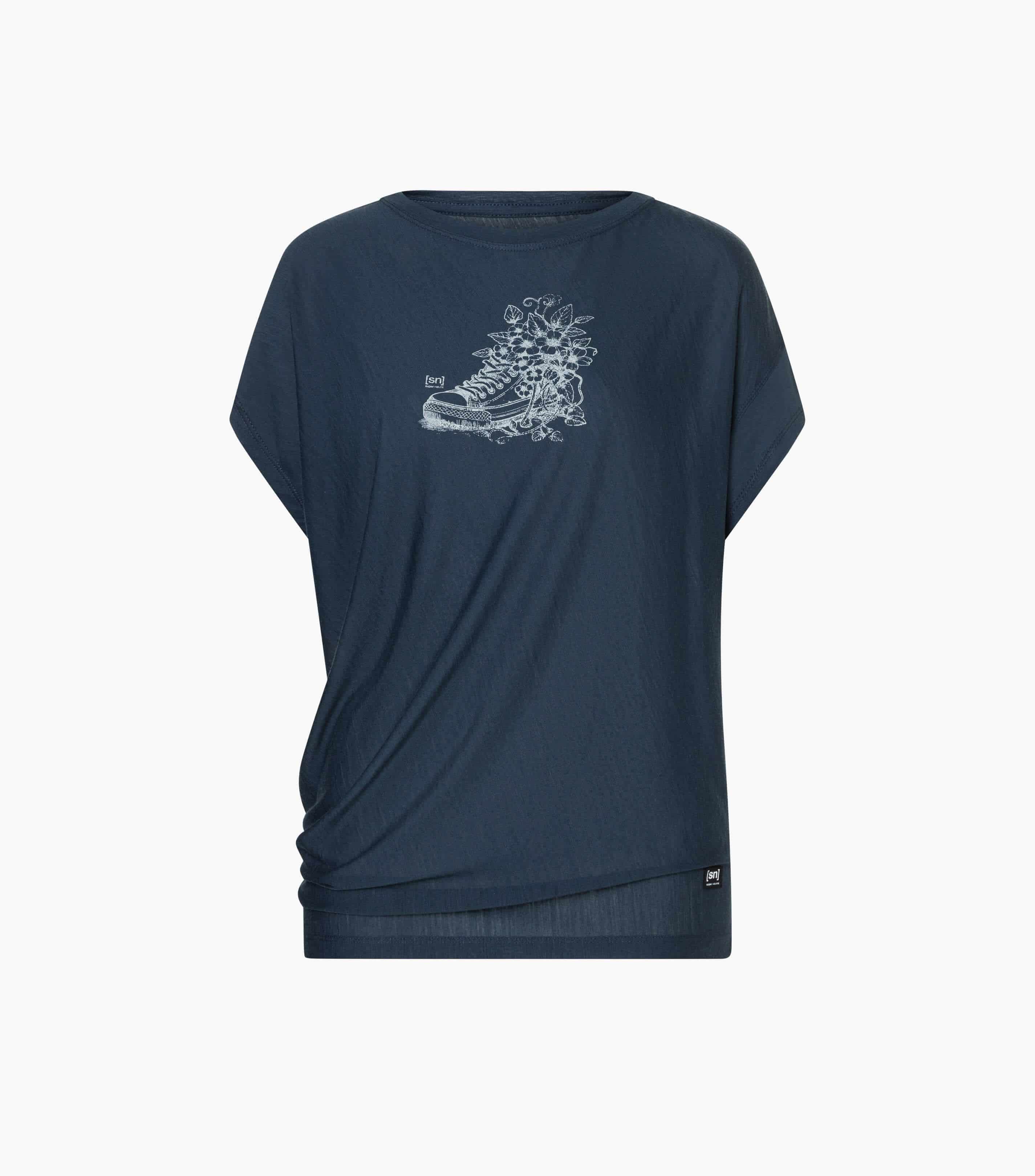 FLOWER SNEAKERS LOOSE TEE