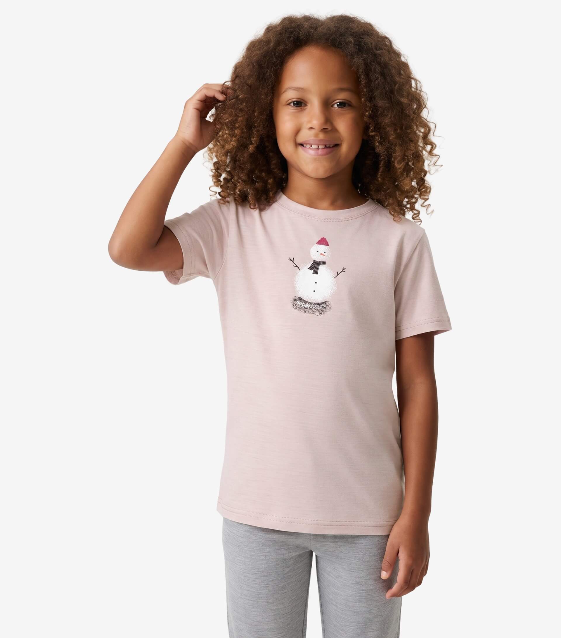 K SNOWMAN TEE